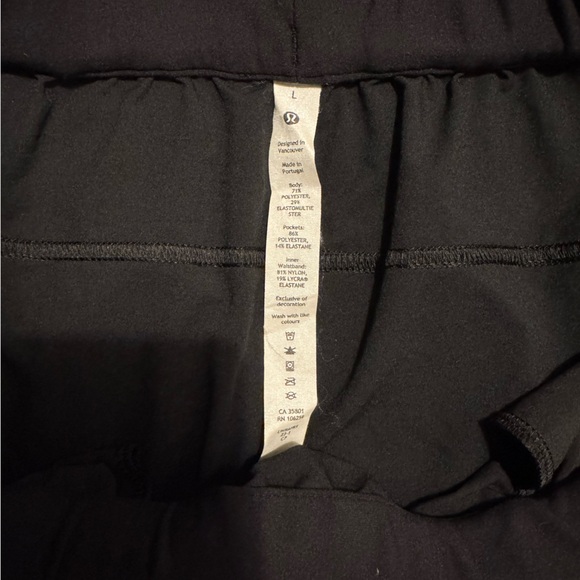 Lululemon High-low Side Slit Super High Rise Skirt Black - Picture 3 of 7